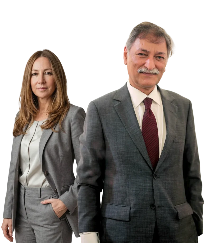 Shehzad Farrukh and Melissa Wells, specialist forensic accountants representing clients undergoing HMRC Code of Practice 9 (COP9) tax fraud investigations.